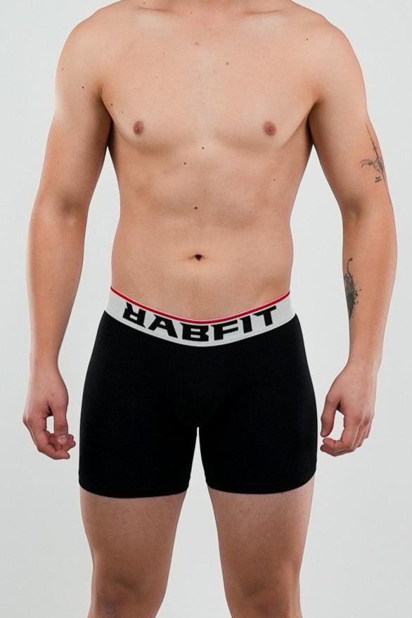 Micro Modal - Boxer Brief Black White