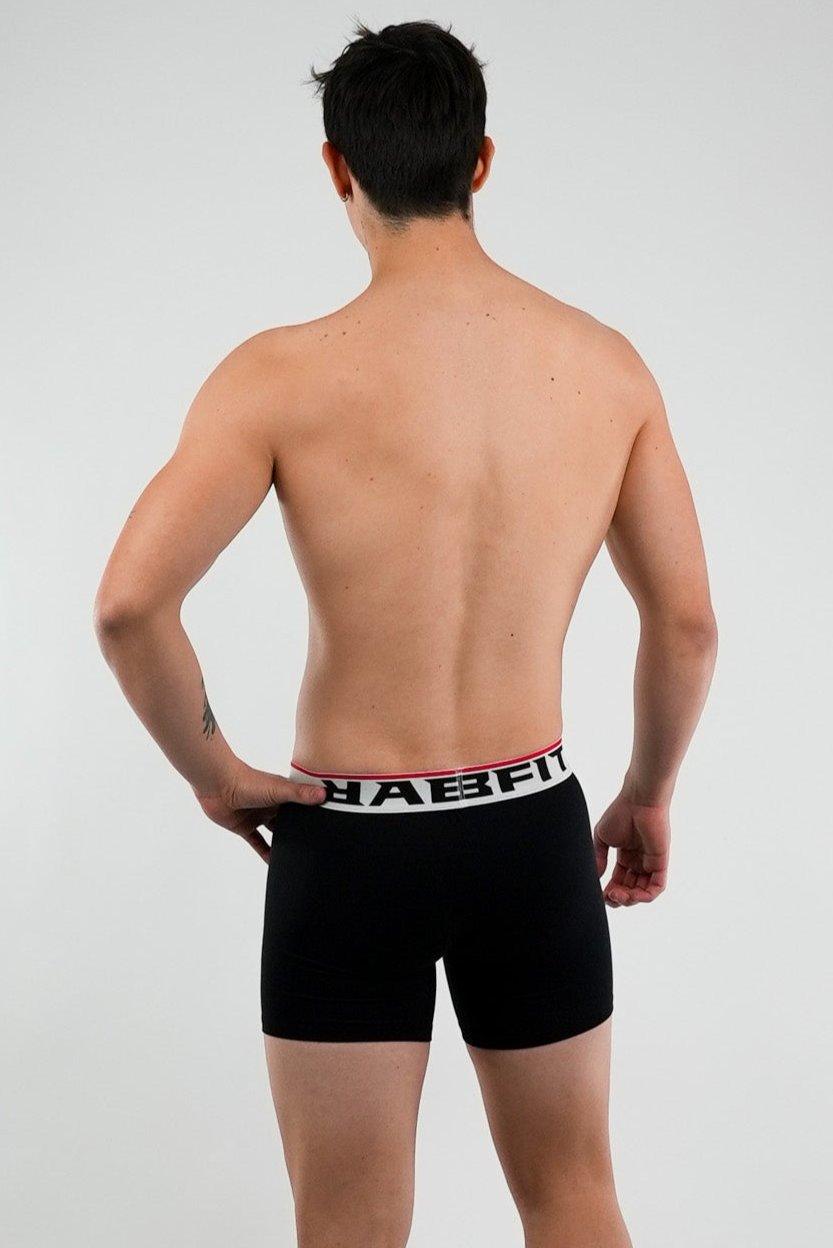 Micro Modal - Boxer Brief Black White