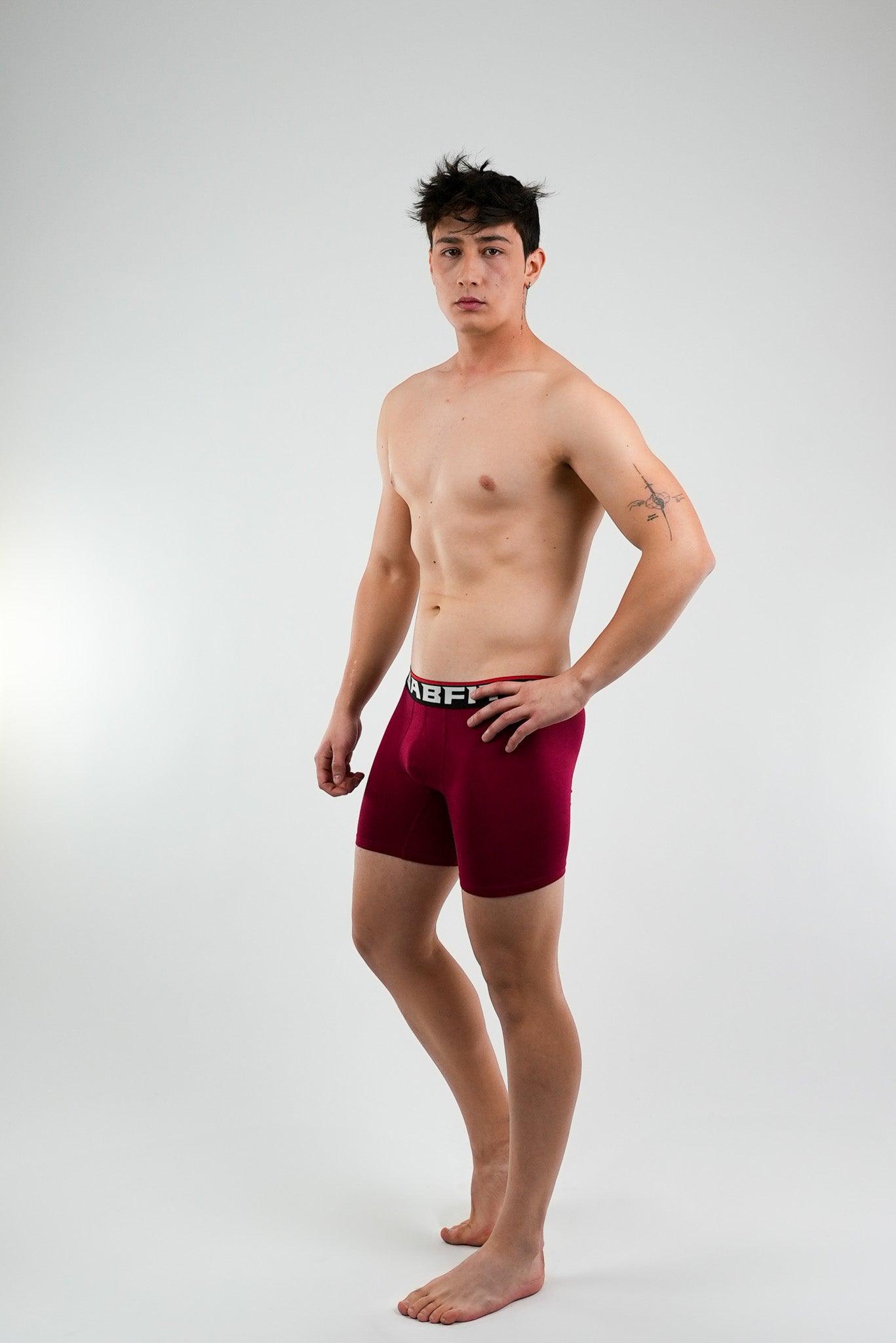 Micro Modal - Boxer Brief Burgundy