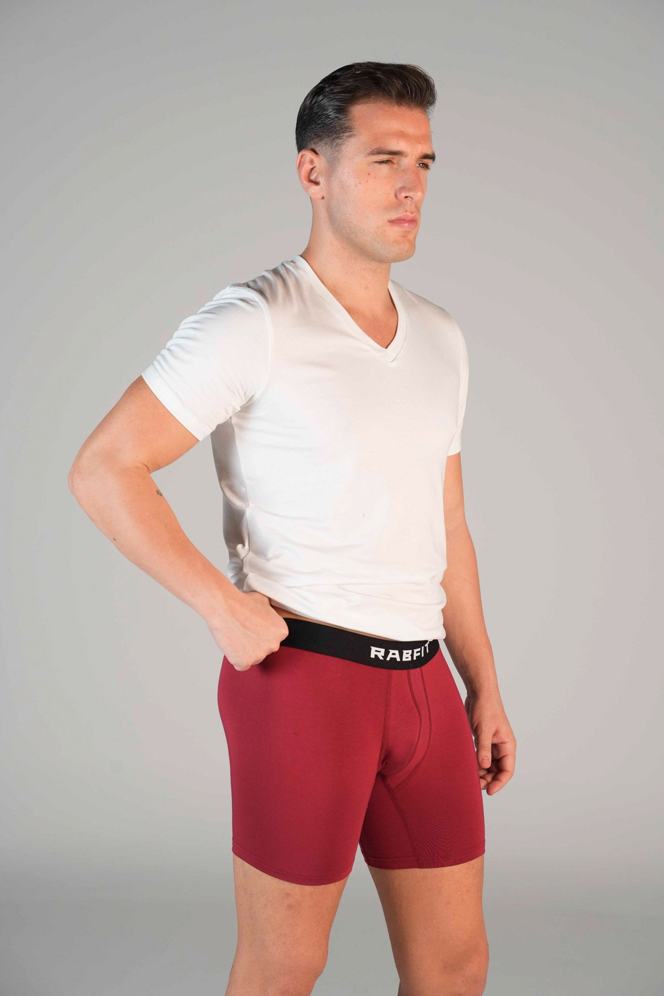 Micro Modal - Boxer Brief Burgundy