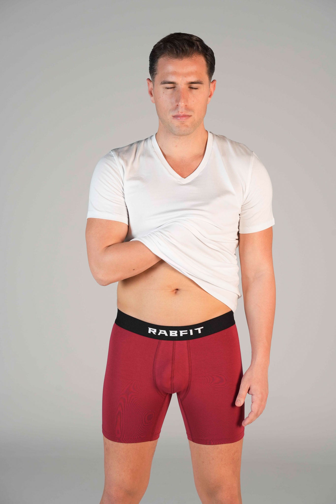Micro Modal - Boxer Brief Burgundy