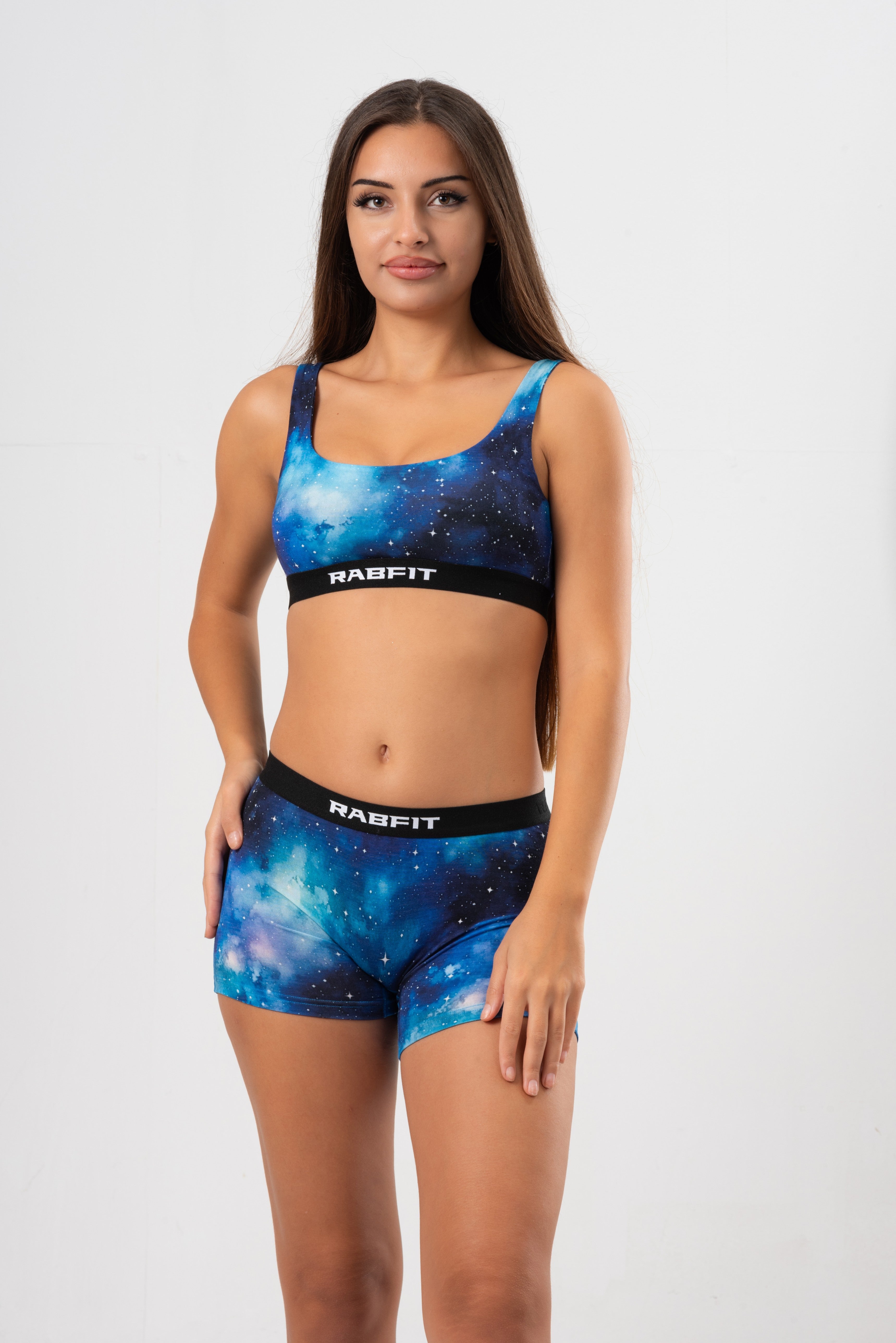 Micro Modal - Boyshort Galaxy Blue