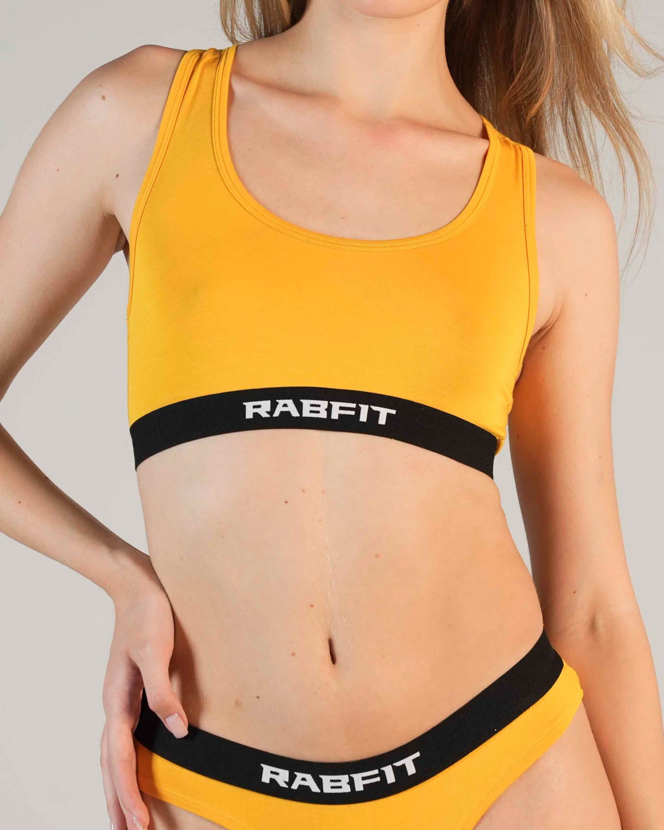 Micro Modal - Sport Bralette Sun Yellow