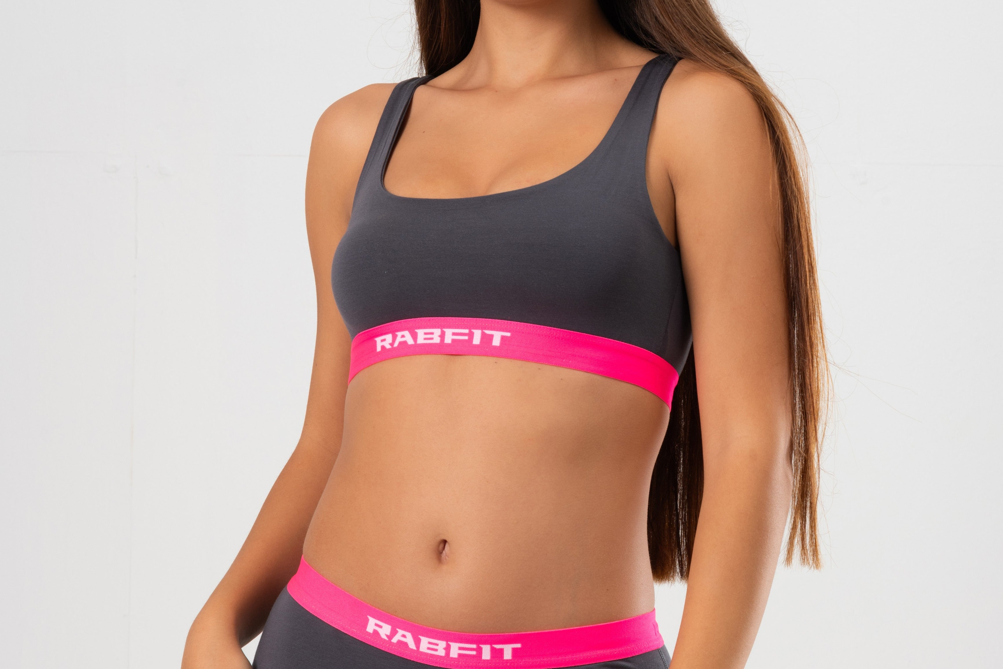 Micro Modal - U Bralette Shadow Grey Pink