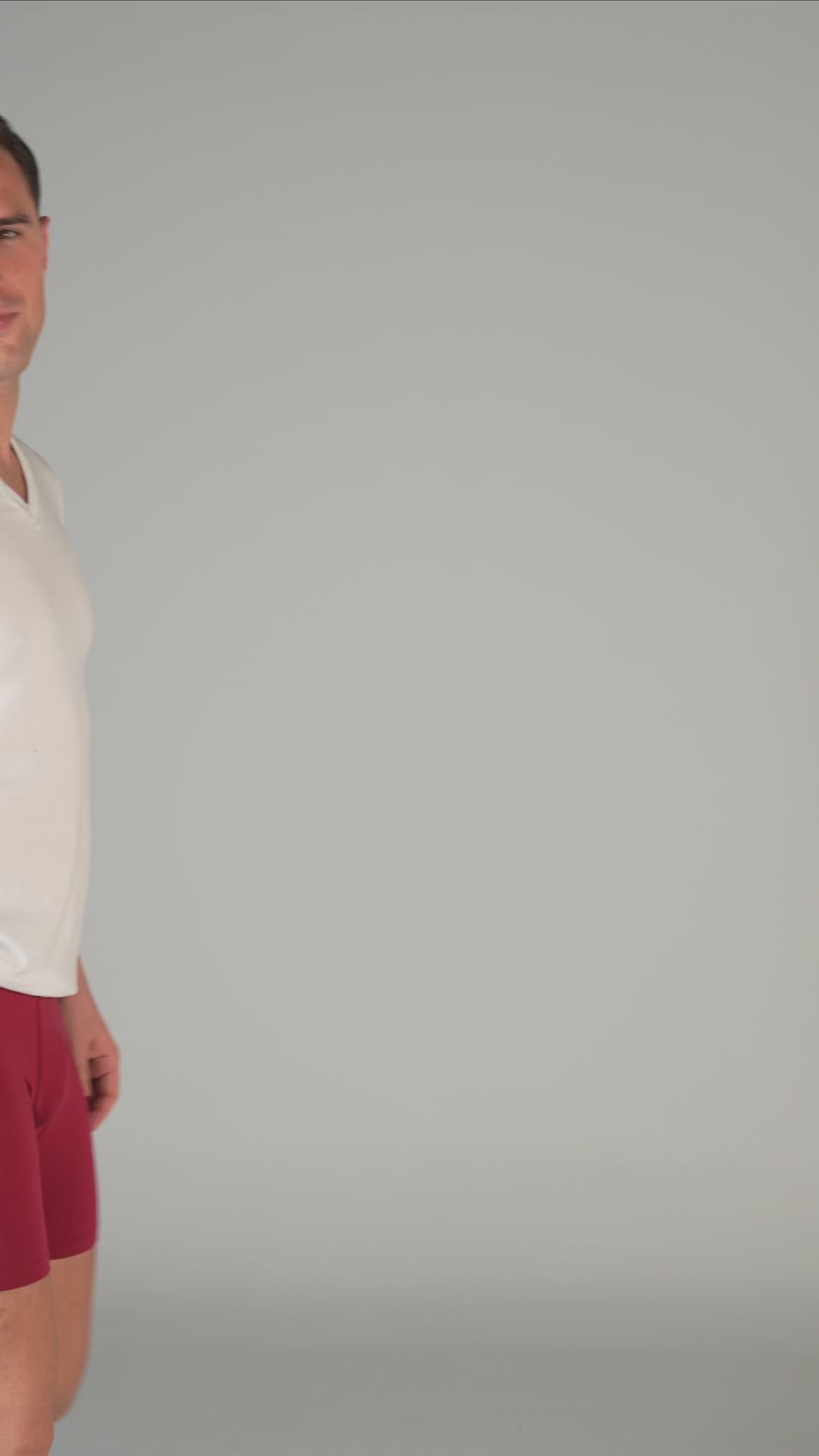 Micro Modal - Boxer Brief Burgundy