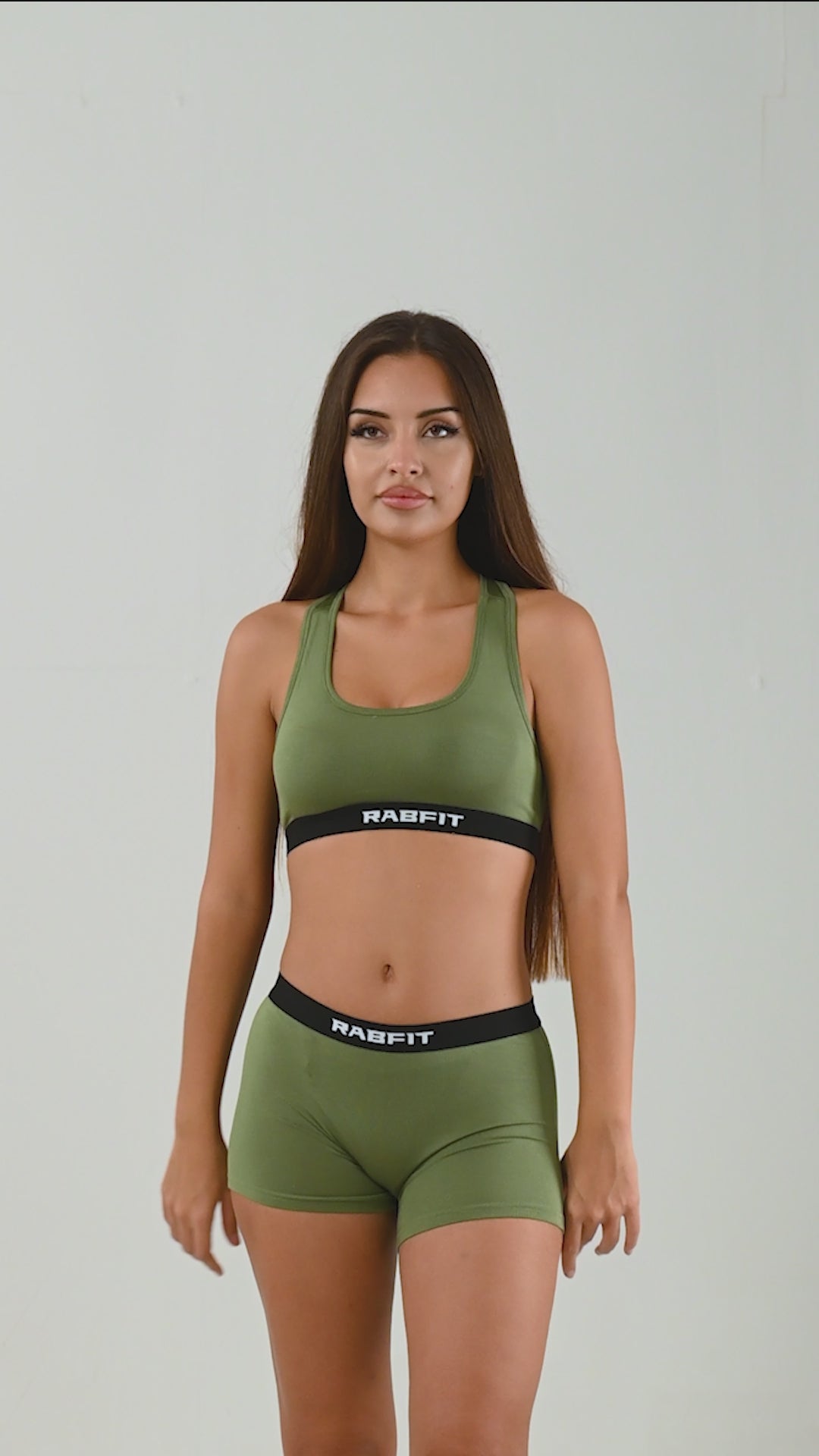 Micro Modal - Boyshort Military Green