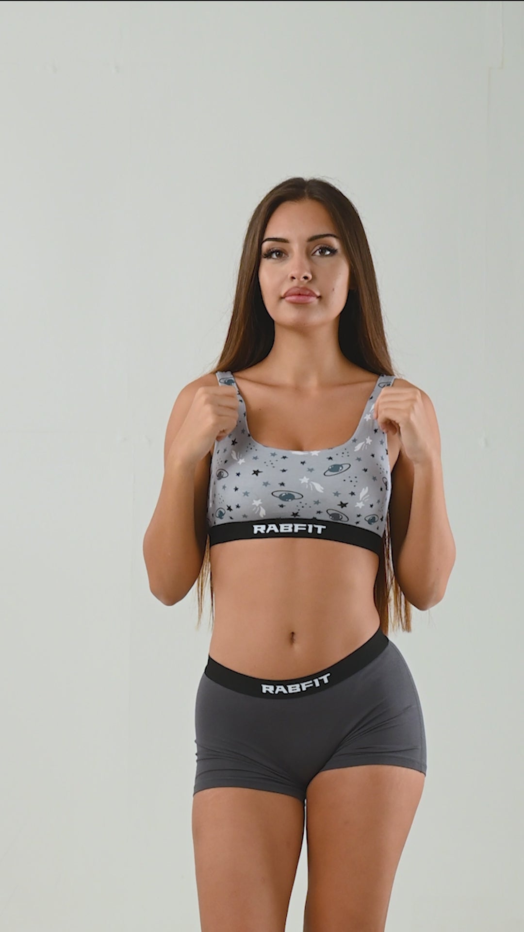 Micro Modal - U Bralette Galaxy Grey