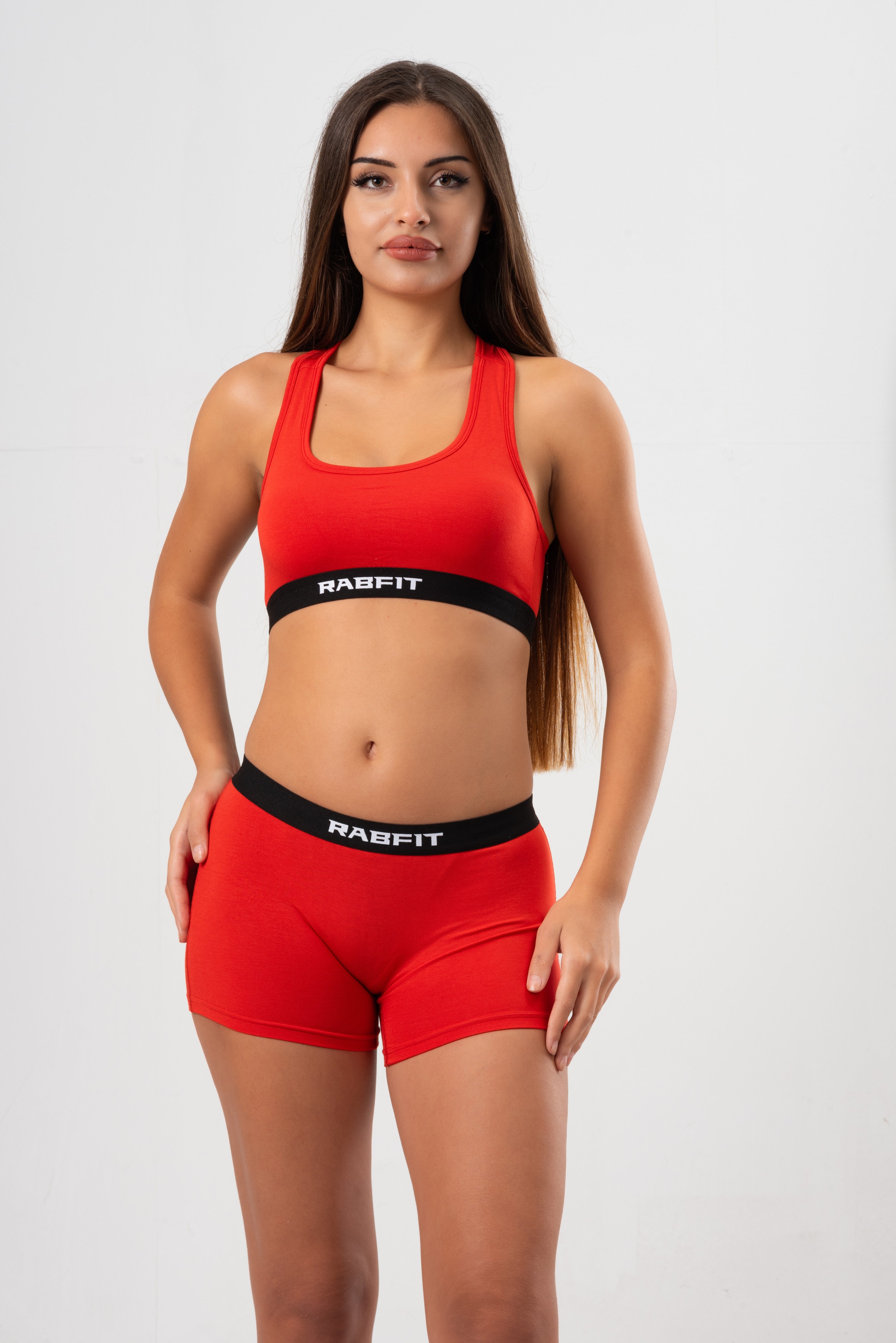 Micro Modal - Sport Bralette Love Red