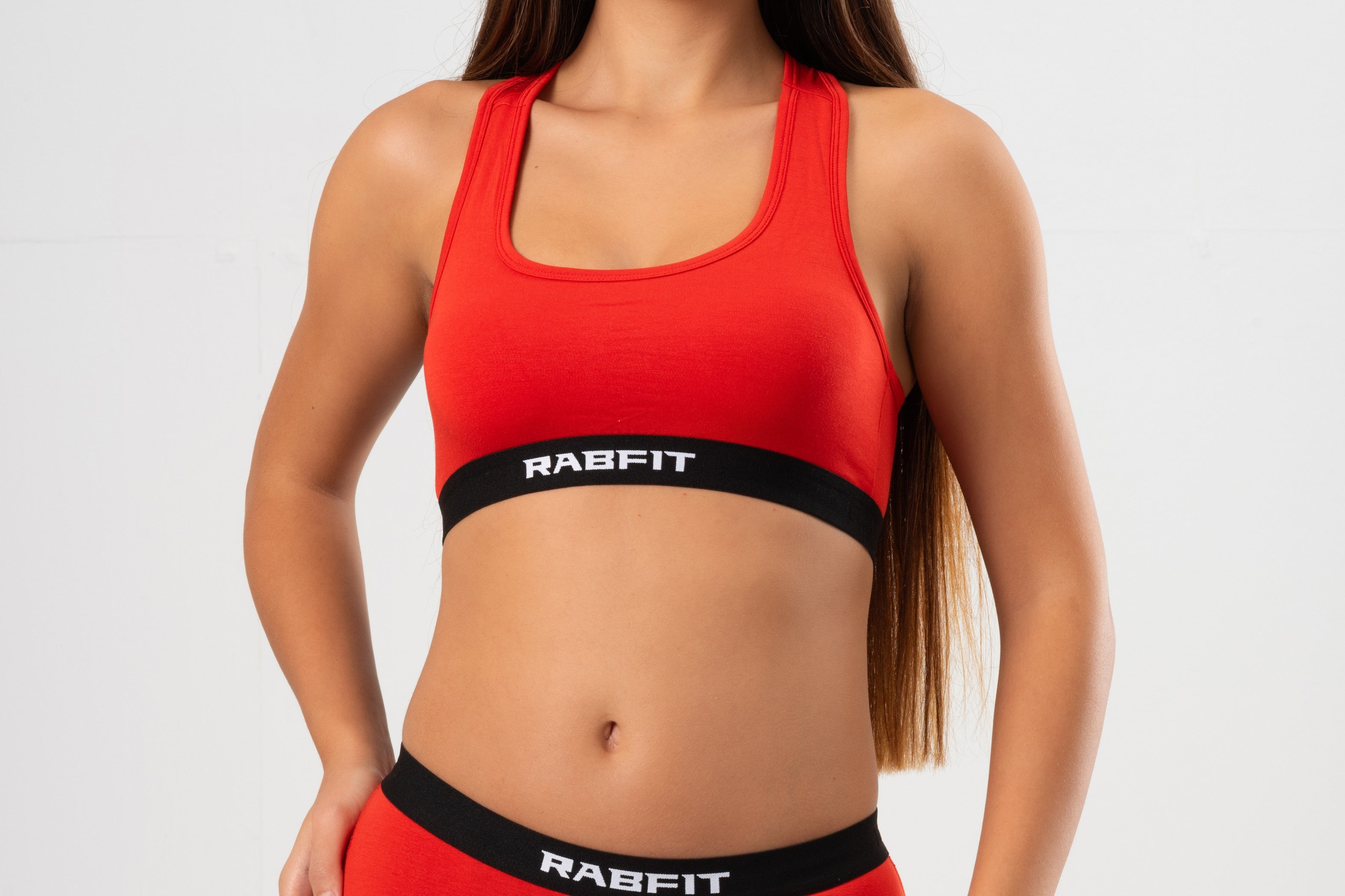 Micro Modal - Sport Bralette Love Red