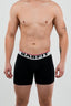 MICRO MODAL - BOXER BRIEF BLACK WHITE