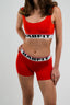 MICRO MODAL - BOYSHORT RED