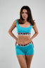 MICRO MODAL - BOYSHORT TURQUOISE