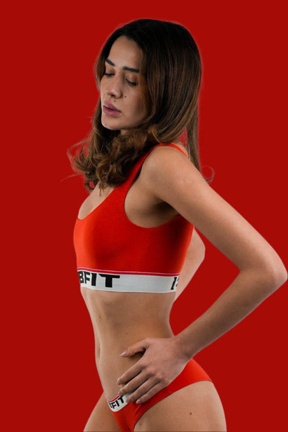 Micro Modal - Cheeky Red