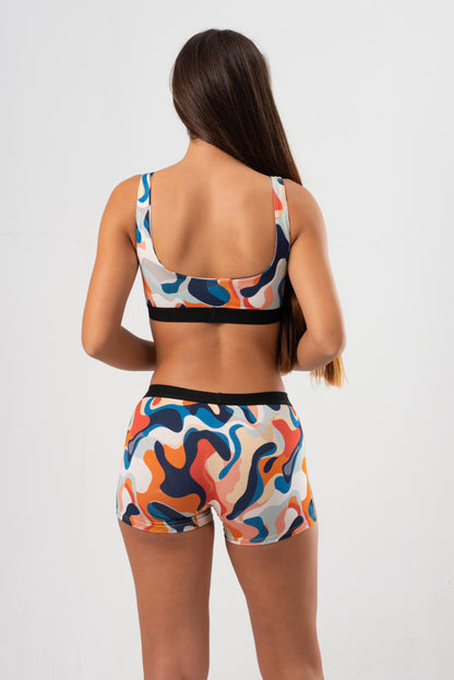 Micro Modal - Boyshort Multi Army