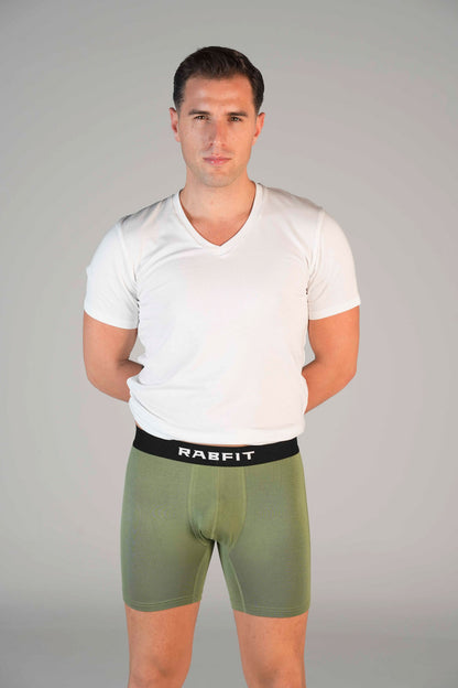 Micro Modal - Boxer Brief Military Green