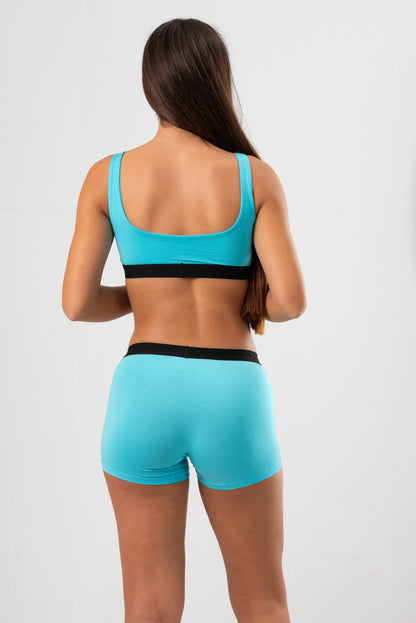 Micro Modal - U Bralette Radiance Blue