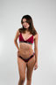 MICRO MODAL - THONG BURGUNDY