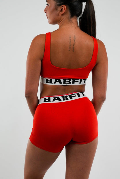 Micro Modal - U Bralette Red