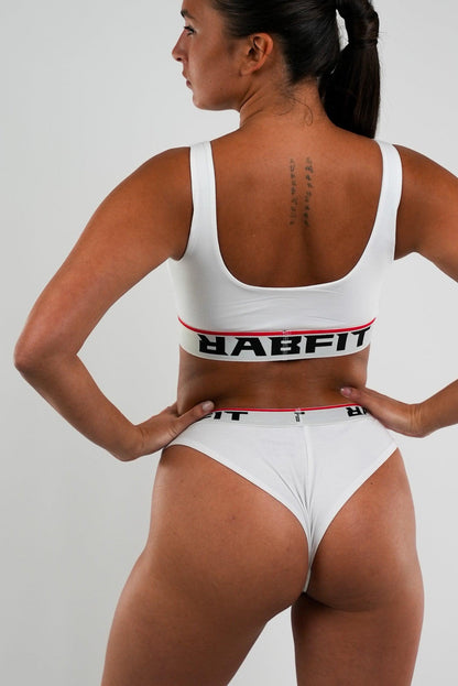 Micro Modal - U Bralette White