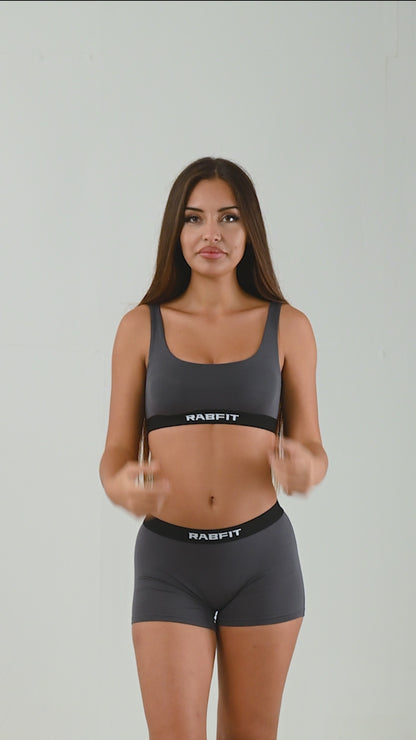 Micro Modal - Boyshort Shadow Grey