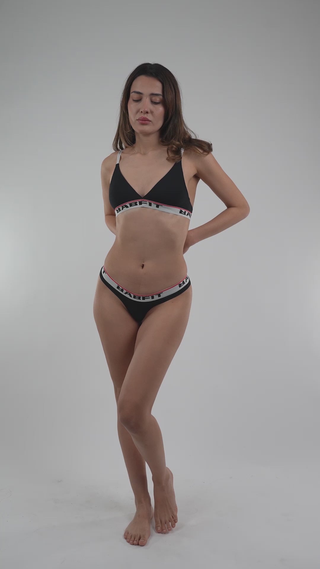 Micro Modal - Triangle Bralette Red