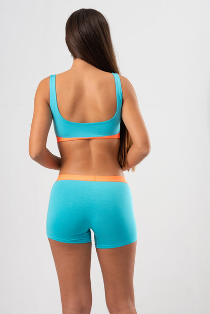 Micro Modal - U Bralette Radiance Blue Orange